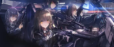 Armed Anime Rebels in Industrial Chaos