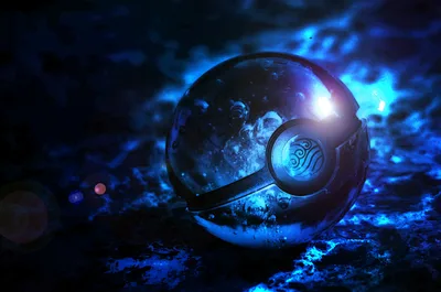Blue Pokéball Digital Dream