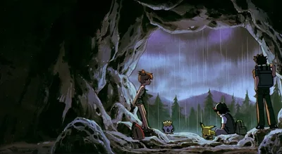 Ash and Misty's Cave Adventure with Pikachu