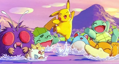 Pikachu's Colorful Pokémon Adventure