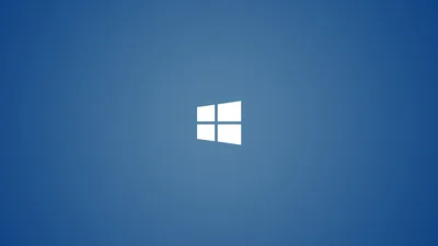 Windows Blue Minimalist Design