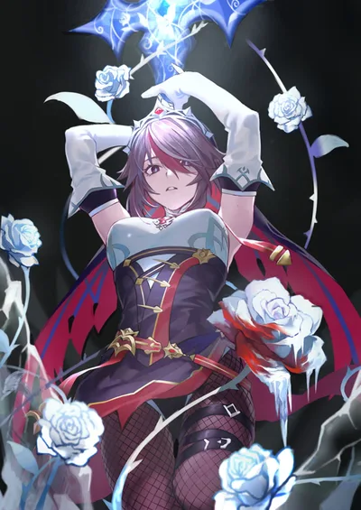 Rosaria's Allure: Genshin Impact Beauty