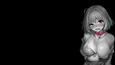 Monochrome Dreams: Anime Girls in Color