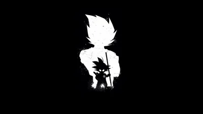 Dark Saiyan: Goku's Silhouette