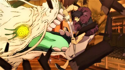 Toji's Blade: Dragon's Shadow in Neon Eyes