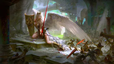 Celestial Warriors: Medieval Angel Soldiers