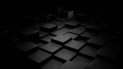 Dark Geometric Cubes in 3D Space
