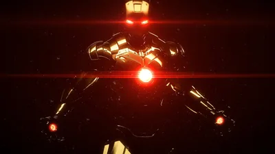 Iron Man's Midnight Ride - free cartoons & comics wallpaper 1920×1080