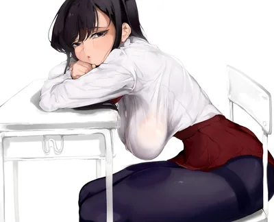 Shyness and Confidence: Komi's Radiant Moment - free anime wallpaper 4096×3322