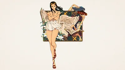 Nico Robin - free anime wallpaper 3840×2160