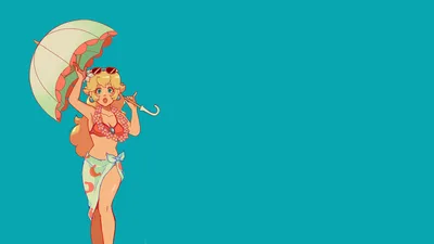 Princess Peach's Beachside Charm - free gaming wallpaper 3840×2160
