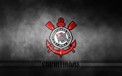 Corinthians Football Club Badge 1910 - free minimalist wallpaper 2880×1800
