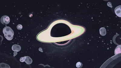 Cosmic Wonder: Saturn's Dark Realm - free wallpaper 3840×2160