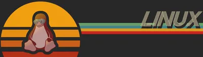 Tux Sunset: A Linux Dream - free retro & vintage wallpaper 5120×1440