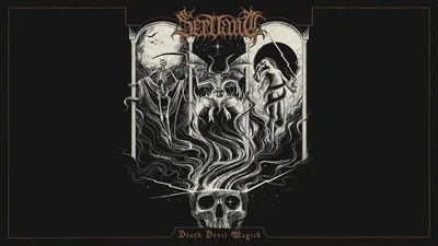 Servant Black Metal Skull Emblem - free music wallpaper 3840×2160
