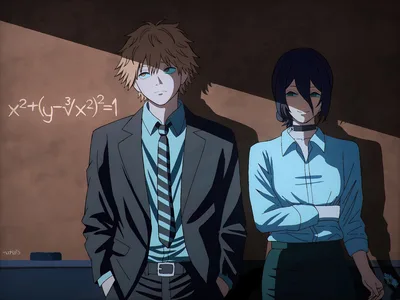 Denji and Reze: Equation of Chaos - free anime wallpaper 4669×3502