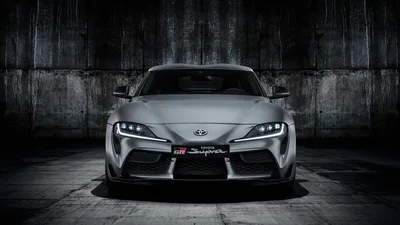 Toyota Supra Front View in Industrial Garage - free cars & vehicles wallpaper 4096×2304