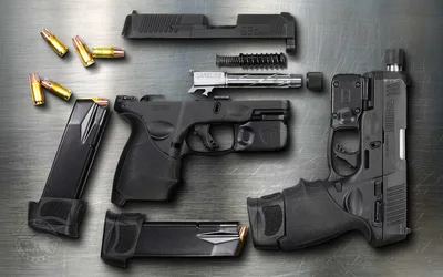 Tactical Firearms Disassembly and Ammunition Display - free architecture wallpaper 3840×2400