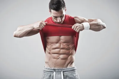 Fit Man Displaying Defined Abdominal Muscles - free people & portraits wallpaper 3000×2000