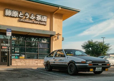 Japanese Sports Car at Fujiwara Tofu Cafe - free cars & vehicles wallpaper 2048×1463