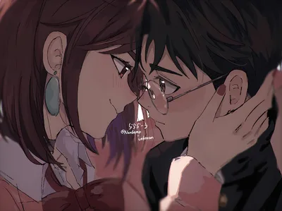 Close Moments Between Momo and Ken - free anime wallpaper 4078×3053