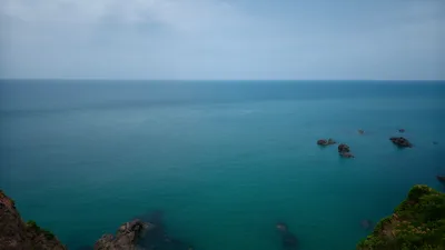 Tranquil Sea and Rocky Islands - free nature wallpaper 3840×2160