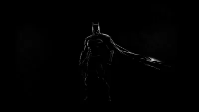 The Dark Knight Stands Vigilant - free art & design wallpaper 3840×2160