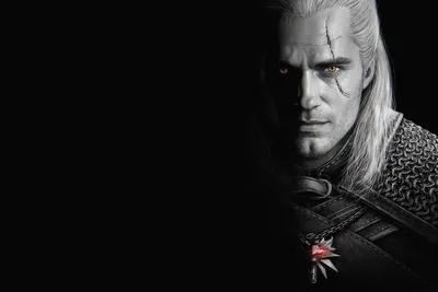 Witcher Character Portrait with Scar and Golden Eyes - free people & portraits wallpaper 3000×2000