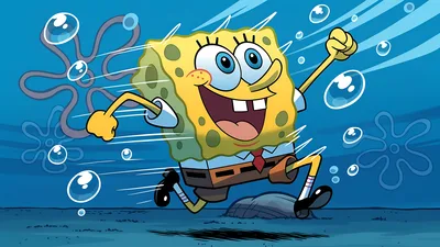 SpongeBob SquarePants Underwater Adventure - free cartoons & comics wallpaper 5120×2880