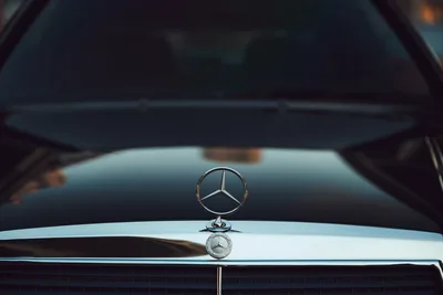 Mercedes-Benz Hood Ornament and Windshield View - free cars & vehicles wallpaper 2048×1365