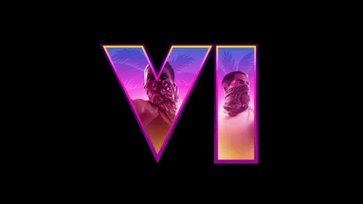 GTA 6 Neon Characters AMOLED - free dark wallpaper 3840×2160