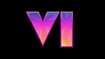 GTA VI Official Logo - Grand Theft Auto's Next Generation - free dark wallpaper 3840×2160