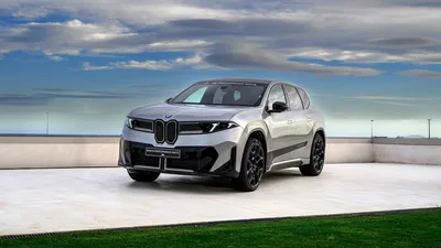 BMW iX3 M Performance Under Azure Skies - free cars & vehicles wallpaper 7680×4320