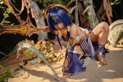 Fantasy Warrior Character in Desert Ruins Setting - free people & portraits wallpaper 6000×4000