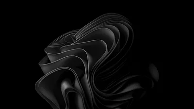 Flowing Shadows: Dark Elegance AMOLED - free wallpaper 7680×4320