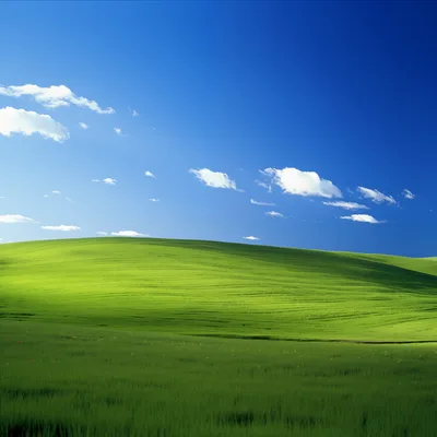 Rolling Green Hills Under Azure Sky - free nature wallpaper 3840×3840