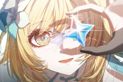Lumine's Radiant Destiny - free anime wallpaper 5120×3413