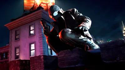 Noir Web: Spider's Shadow in the City - free movies & tv wallpaper 3840×2160