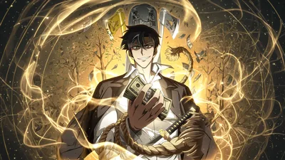 Jooheon's Golden Ascendancy - Tomb Raider King - free anime wallpaper 5120×2880
