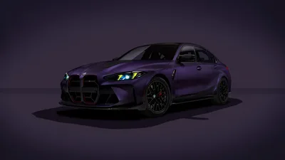 BMW M3 CS Purple Dream 5K - free cars & vehicles wallpaper 5120×2880