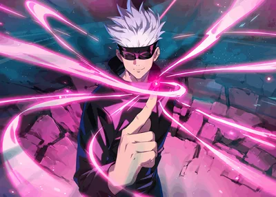 Satoru Gojo's Limitless Power - free anime wallpaper 3840×2743