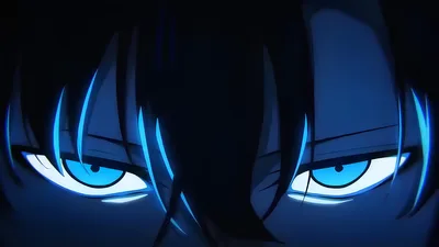 Sung Jinwoo's Azure Gaze - Solo Leveling Season 2 - free anime wallpaper 7680×4320