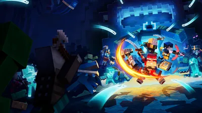 Minecraft Dungeons II: Heroes Rise Against Darkness - free gaming wallpaper 3840×2160