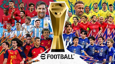 eFootball 2026 World Championship Glory - free gaming wallpaper 3840×2160