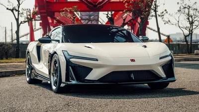 Honda NSX Tribute Concept 2026 in Pearl White - free cars & vehicles wallpaper 5120×2880