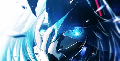 Neon Dreams: Miku's Digital Symphony - free anime wallpaper 5644×2880