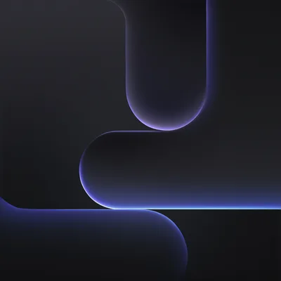 Purple Neon Geometry in Darkness - free abstract wallpaper 5120×5120