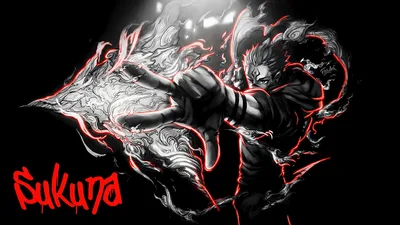 Sukuna's Crimson Fury - Jujutsu Kaisen - free dark wallpaper 3840×2160