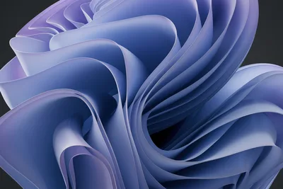 Windows 11 Blue Purple Abstract Swirls - free abstract wallpaper 8520×5680