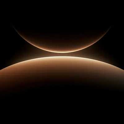 Twin Worlds at the Cosmic Edge - free gaming wallpaper 5120×5120